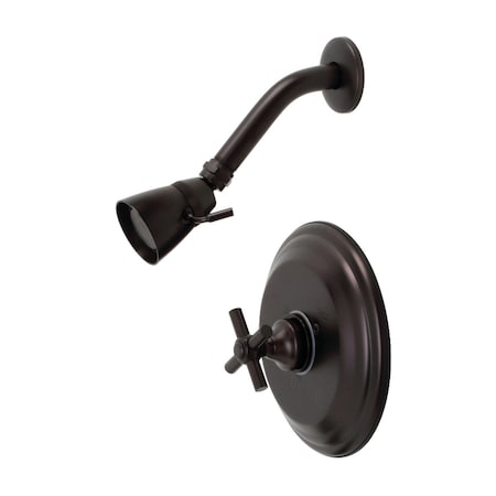 Kingston Brass Shower Faucet, 2, Wall Mount, Oil Rubbed Bronze KB2635EXSO